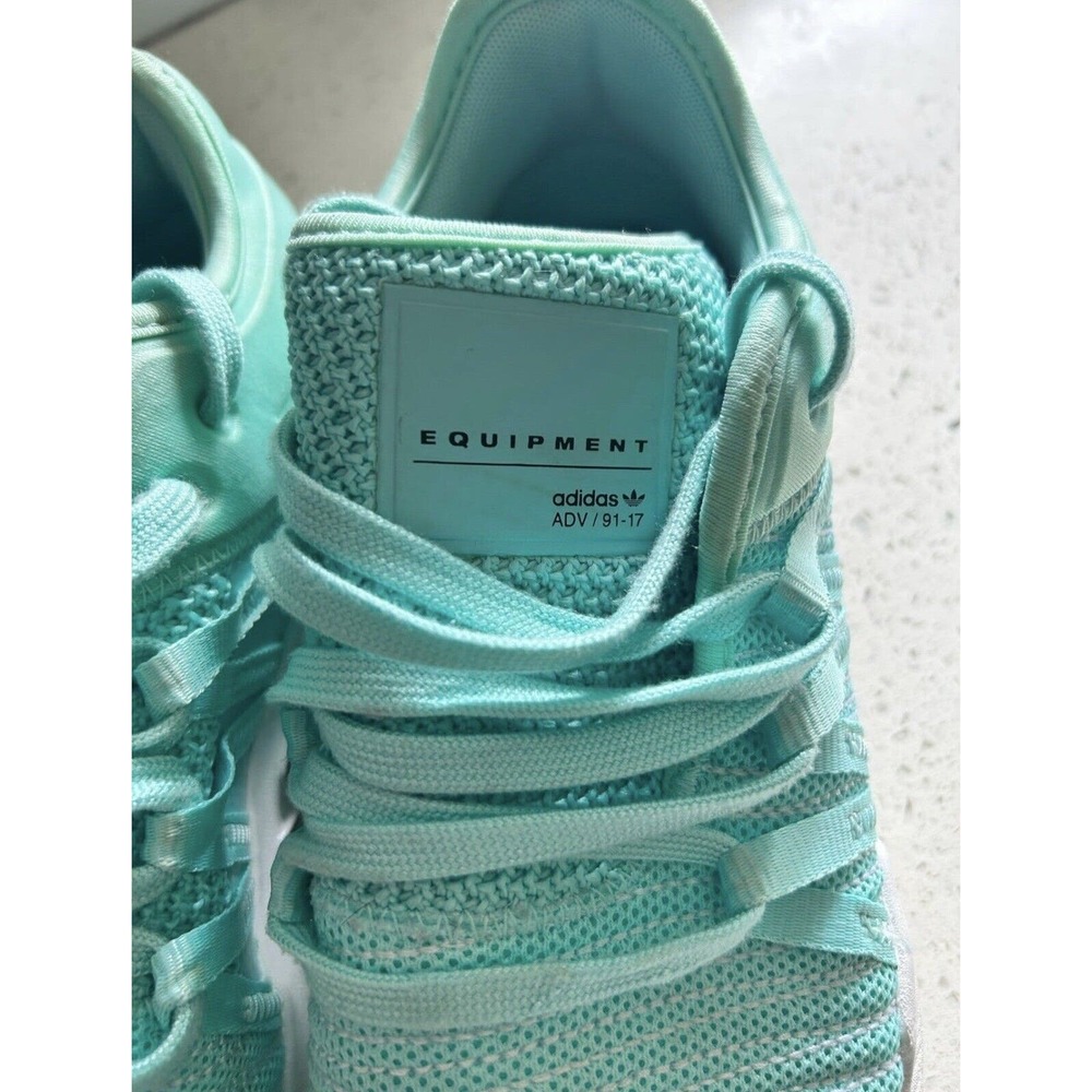 Adidas EQT Equipment ADV 91-17 Women Size 8.5 Teal Lace Up Sneaker Running Shoes - Picture 5 of 6